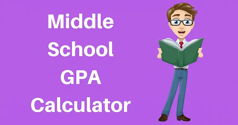 Middle School GPA Calculator